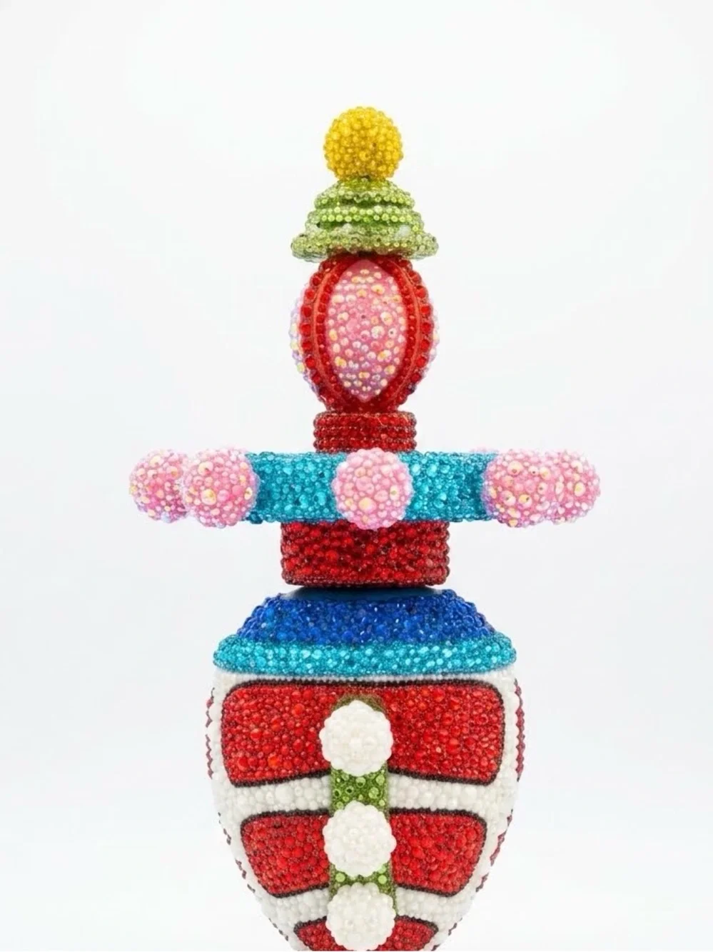 Killer Klowns of Outer Space Cotton Candy Blaster Toy - Rhinestoned -Custom Made